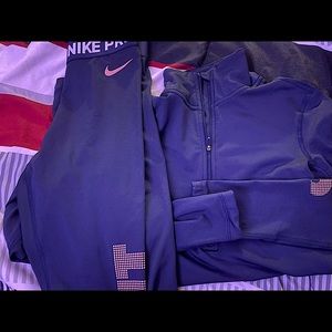 Girl Nike track suit , size : xs